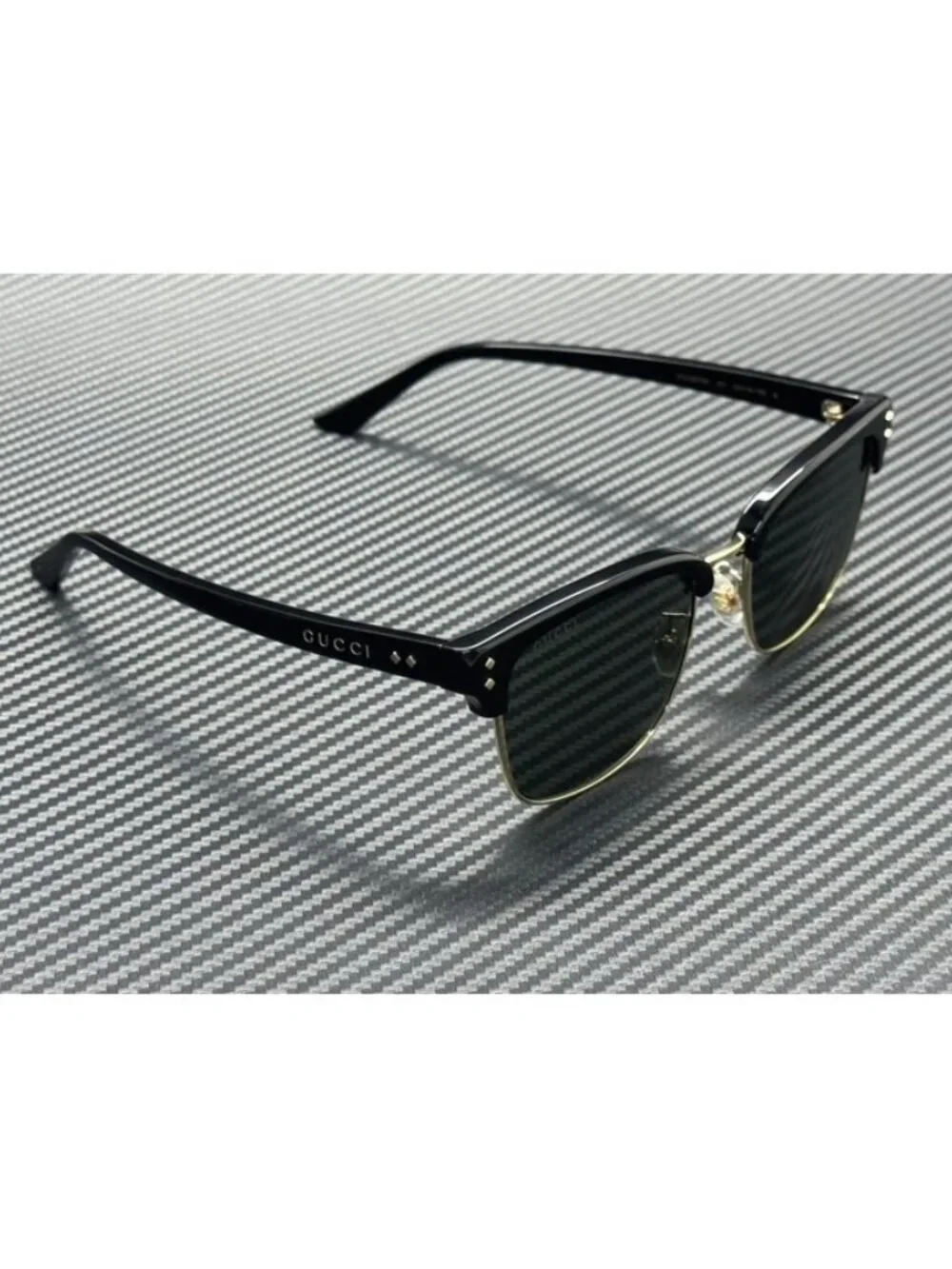 New Gucci Men Black Sunglasses 54-19-145